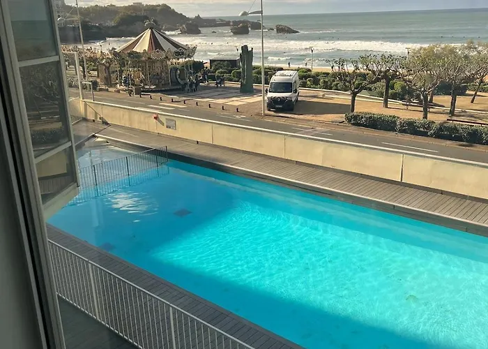 Appartement Arley- Large Beach, Center, Swimming Pool- *